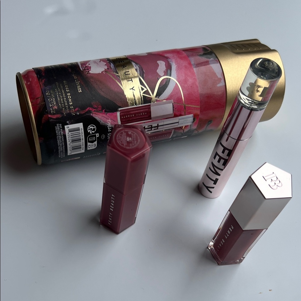 FENTY BEAUTY by Rihanna It's Riri Szn 3-Piece Lip Set Limited Edition - Picture 2 of 16